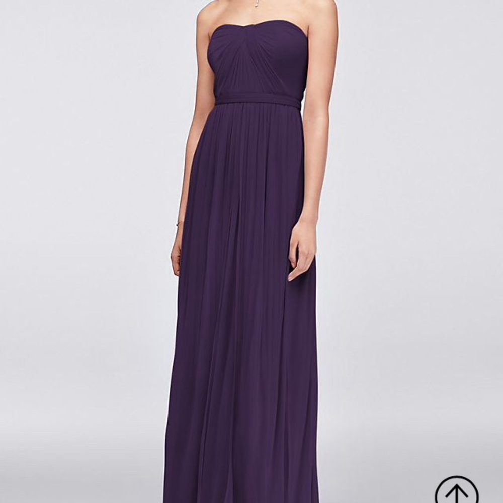 Convertible Mesh Dress - Wine